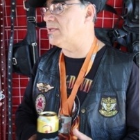 Américo Patres, presidente fundador do VMD Moto Clube